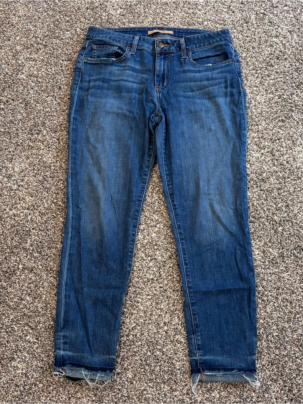 Joe's Jeans Women's Dark Blue Ankle Crop Denim